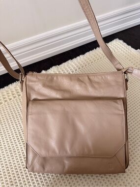 Pelle Leather Crossbody Bag